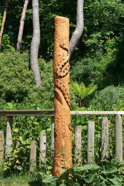 Boscombe Gardens Totem Pole
